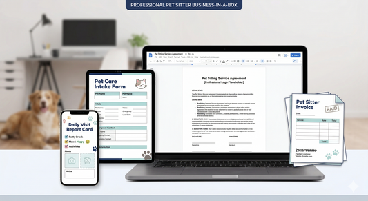 🐾 The Ultimate Pet Sitter’s "Business-in-a-Box" - PetBizLaunch